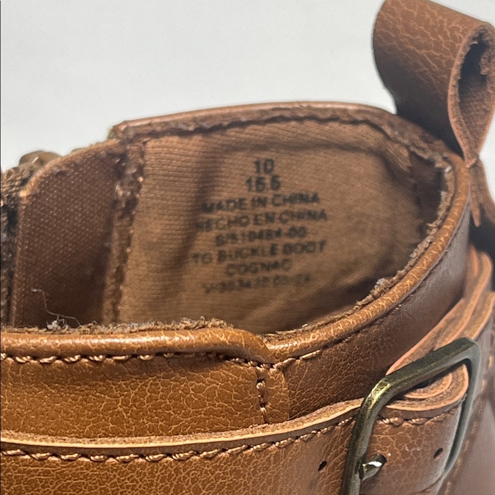Old Navy “Golden Tan” Kids Ankle Boots - Picture 11 of 12